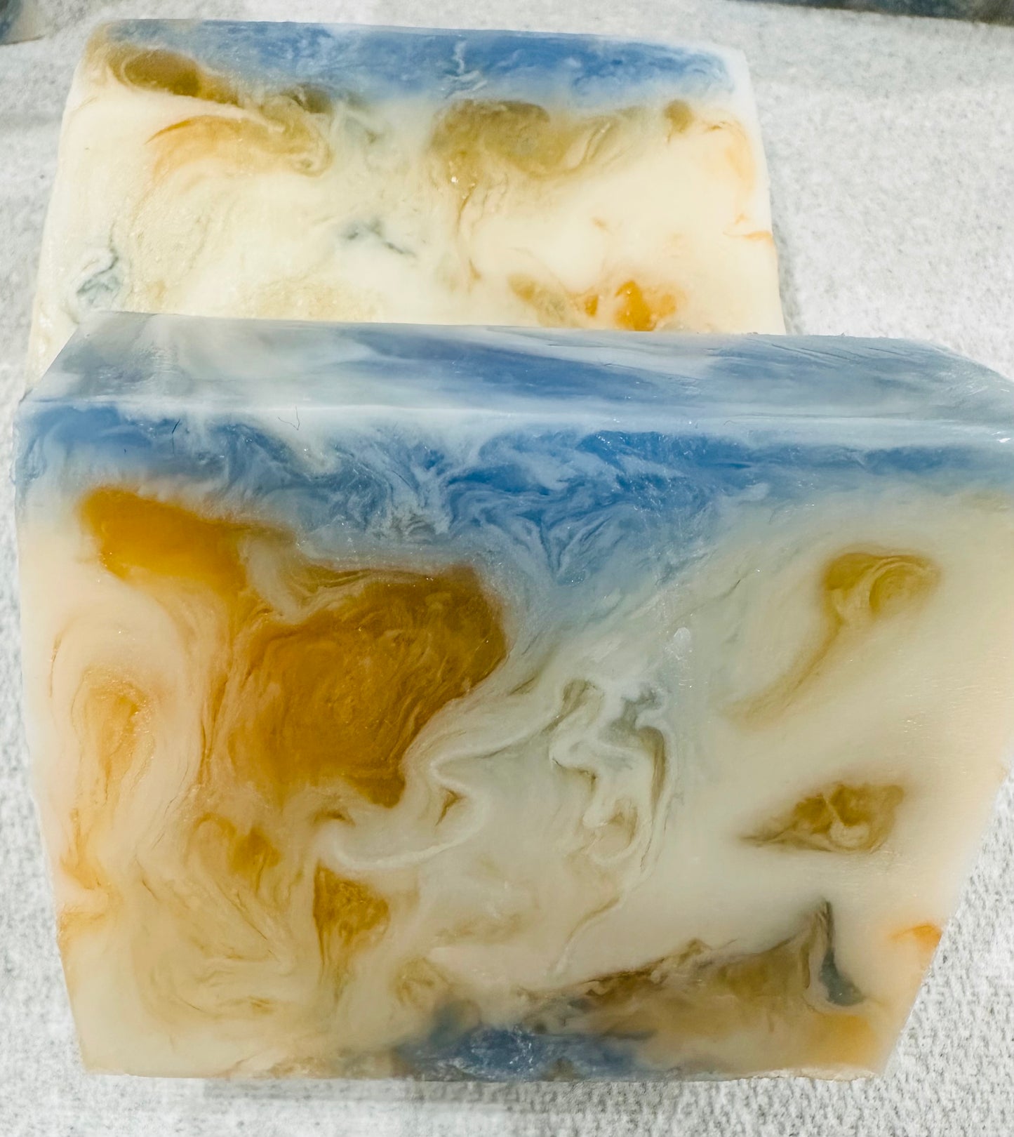 Scented Marble Effect Handcrafted Soap Bar