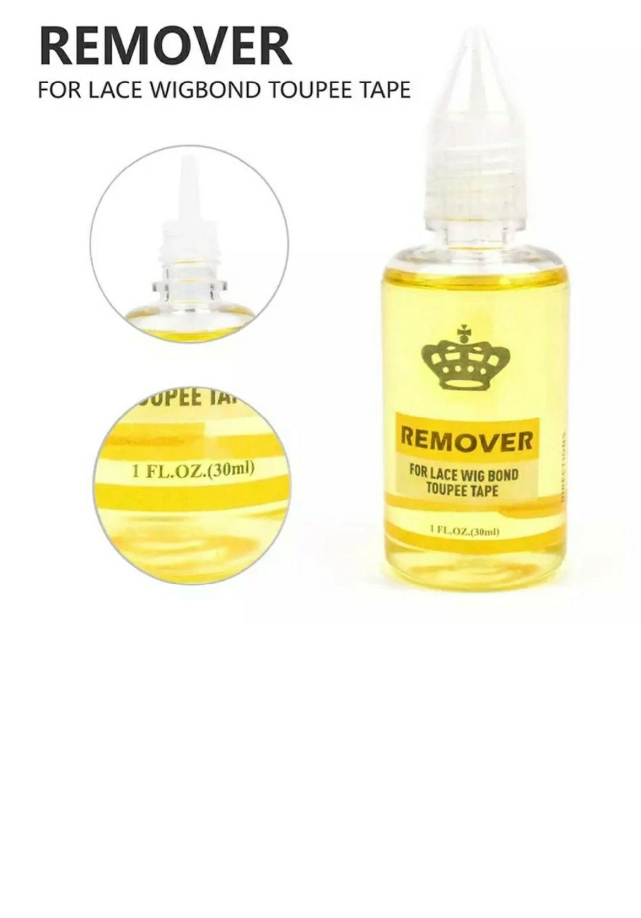 Lace glue remover